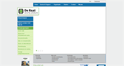 Desktop Screenshot of deraat.eu